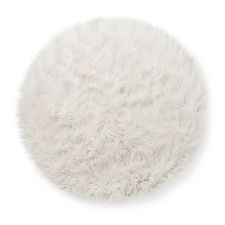 White Fur Rug Target, Furry White Rug