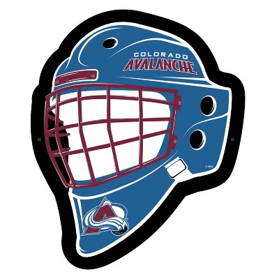 Evergreen Ultra-Thin Edgelight LED Wall Decor, Helmet, Colorado Avalanche- 15.6 x 19 Inches Made In USA
