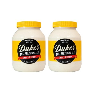 Duke's Real Mayonnaise, 30 Oz. Jar (Pack of 2)