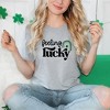 Simply Sage Market Women's Feeling Lucky Rainbow Short Sleeve Graphic Tee - 2 of 3