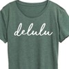 Women's - Instant Message - Delulu Short Sleeve Graphic T-Shirt - 2 of 4