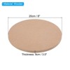 Unique Bargains Wooden Resistance to Warping and Cracking Round Pottery Wheel Bat 2 Pcs - 2 of 4
