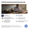 HP - OmniBook X - Copilot+ PC - 17.3" Full HD Touch-Screen Laptop - Intel Core Ultra 7 - 16GB Memory - 1TB SSD - Glacier Silver - 4 of 4
