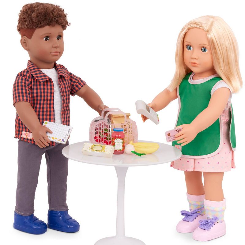 Our Generation Supermarket Checkout Grocery Accessory Set for 18&#34; Dolls, 3 of 7