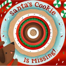 Santa's Cookie Is Missing! (Board Book with Die-Cut Reveals) - by Houghton Mifflin Harcourt