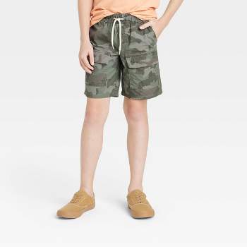 Boys' Twill Pull-On 'At The Knee' Cargo Shorts - Cat & Jack™