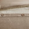 Gulches 7 Piece Faux Suede Comforter Set Tan Queen, Plush Bedding for Cozy Home Vibe & Complete Bedroom Look - 4 of 4
