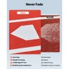 VEVOR Baseball Hitting Mat, 12x6 ft Batting Cage Mat, Batters Box Turf Mats, Softball Batting Practice Equipment with Home Plate, Red - 4 of 4