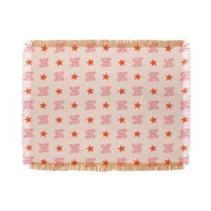 retrografika Southern Snark Bless your heart Woven Throw Blanket - Deny Designs - 1 of 4