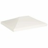 vidaXL Gazebo Top Cover Cream White Polyester with PVC coating - 2 of 2