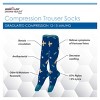 Bison Life Over The Calf Graduated Compression Socks (12-15 mm/Hg), Anti-Fatigue, Fits Women & Men, One Size - 4 Pairs - 2 of 4