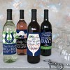 Big Dot of Happiness Kentucky Horse Derby - Horse Race Party Decorations for Women and Men - Wine Bottle Label Stickers - Set of 4 - 3 of 4
