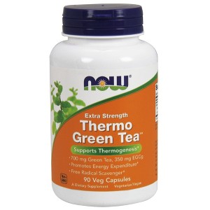 Thermo Green Tea by Now Foods  -  90 VegCap - 1 of 2
