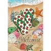 Briarwood Lane Garden Flag 12x18 For Outdoor Coastal Christmas Beach For Christmas Garden Flag Flags For Outside - 3 of 4