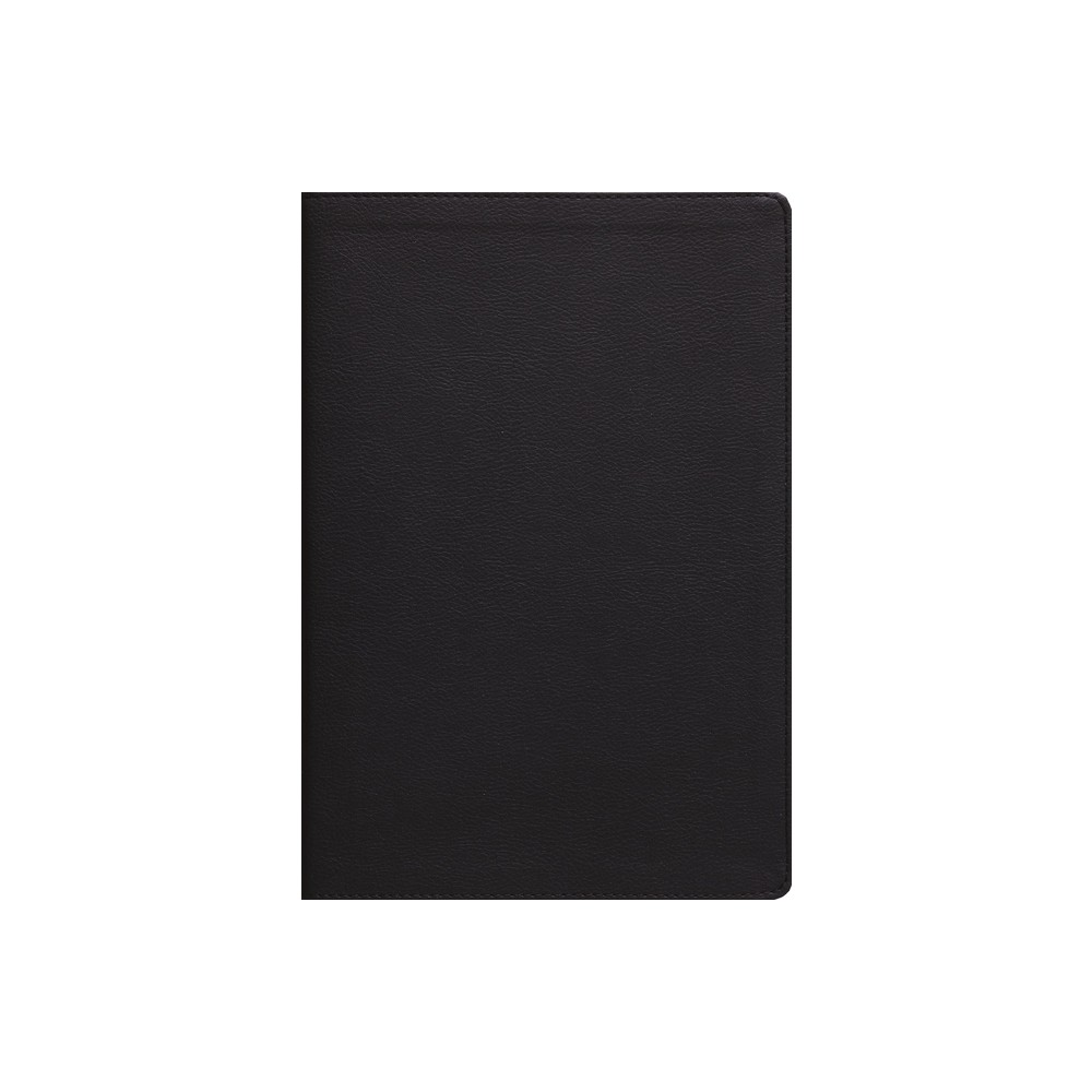 Esv, Thompson Chain-Reference Bible, Large Print, Leathersoft, Black, Red Letter, Thumb Indexed - by Zondervan (Leather Bound)