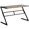 Monarch Specialties Computer Desk Home Office Laptop 48InchL Work Metal Laminate Brown Black Contemporary Modern - 2 of 4