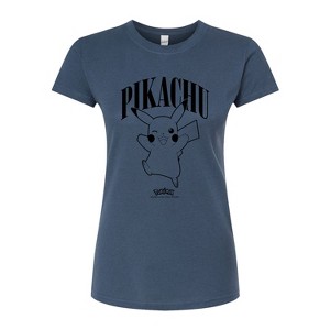 Women's - Pokémon - Pikachu Fitted Graphic T-Shirt - 1 of 3