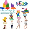 600-Piece Building Blocks Set, STEM Educational Construction Toy for Preschool Learning - 4 of 4