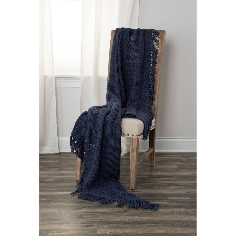 50"x60" Solid Throw Blanket - Rizzy Home, 6 of 7