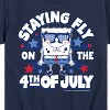 Boys' - SpongeBob SquarePants - Fly on the 4th of July Short Sleeve Graphic T-Shirt - 2 of 4