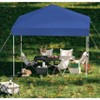 ODK Pop Up Canopy - Beach Tent with One Push Setup, 210d Oxford Fabric - Waterproof & UPF 50+, Outdoor Sun Shade Gazebo for Parties, Camping - 2 of 4