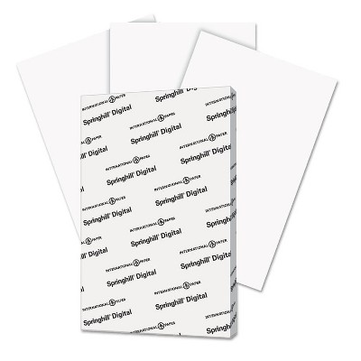 Spring Hill Digital Index White Card Stock 90 lb 11 x 17 250 Sheets/Pack 015110
