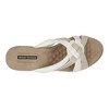 GC Shoes Caro Two-Tone Strappy Comfort Slide Wedge Sandals - 4 of 4
