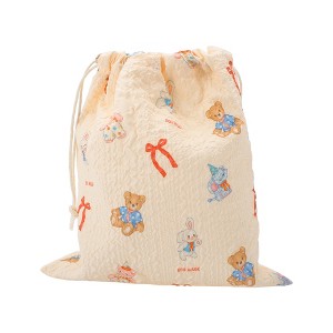 Unique Bargains Doll Drawstring Makeup Bag 1 Pc - 1 of 4