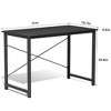 Lyngins Versatile Computer Desk, Modern Office Desk & Gaming Desk for Home Office & Dorm, Work Table/Writing Desk with X-Shaped Reinforcement - 3 of 3