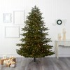 Nearly Natural 7.5-ft South Carolina Spruce Real Touch Artificial Christmas Tree with 650 (Multifunction) - 4 of 4