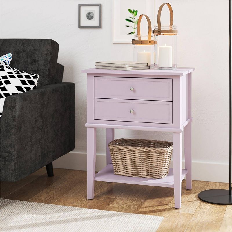 Room & Joy Durham Accent Table with 2 Drawers, 4 of 9