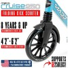 Kick Scooter with Suspension for Adults and Teens – Big 200mm Wheels – Folding Lightweight Frame – Adjustable Handlebar – Madd Gear Metro Cruise 250 - 2 of 4