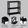 LIVAREEmlen Open Bookshelf Bookcase with Storage Shelves and Solid Wood Legs for Hallway, Living Room and Bedroom - 4 of 4