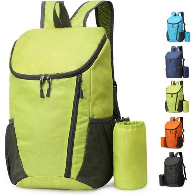 Acoinel Portable Foldable Backpack with Cup Bag for Hiking