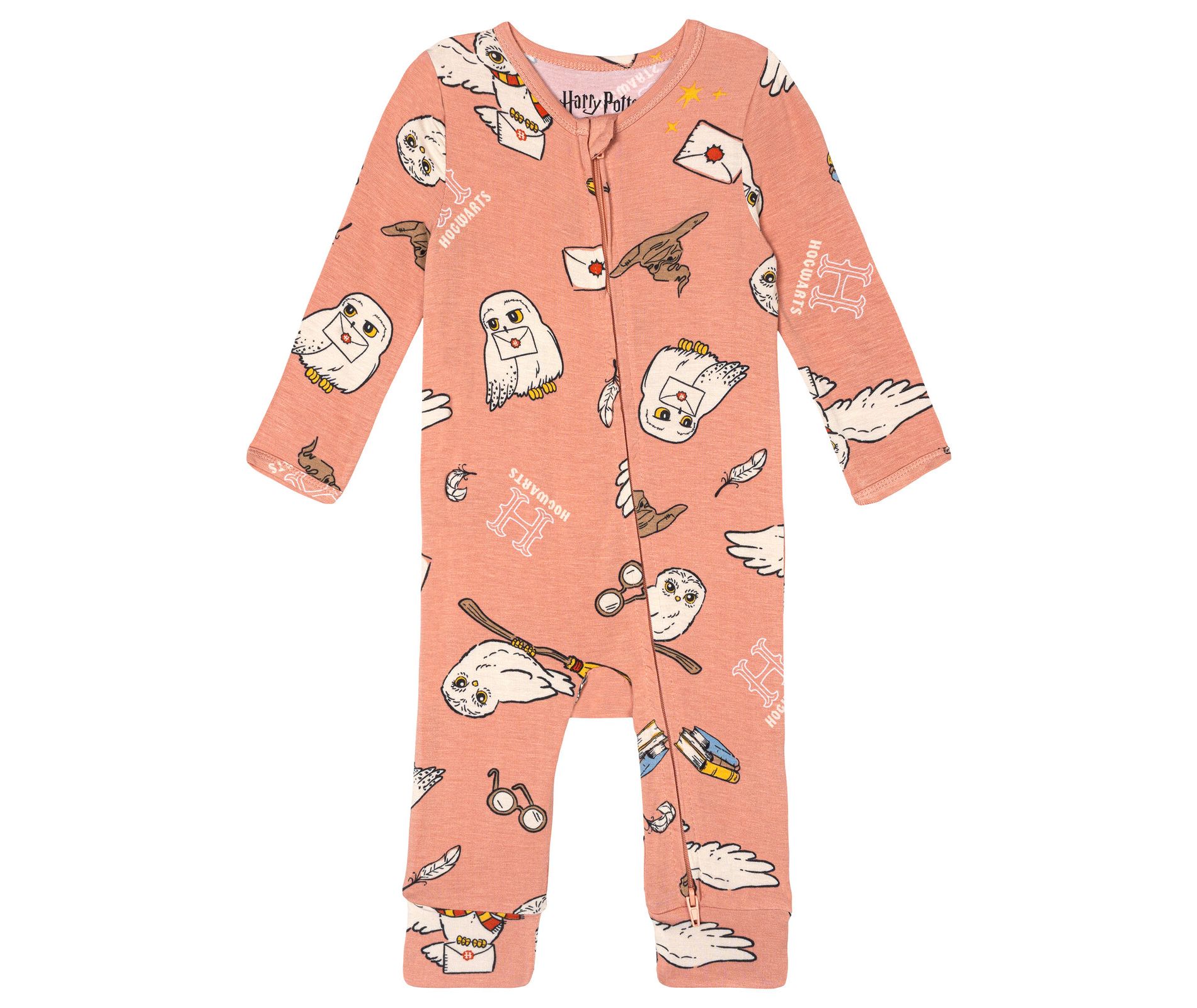 Harry Potter Baby Sleepwear Footless One Piece Newborn to Infant