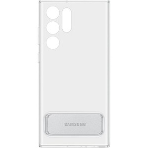 Samsung Electronics Galaxy S22 Ultra Clear Standing Cover, Protective Case, Corner Bumpers, Back Protection, Adjustable Viewing Angle, EF-JS908CTEGUS - 1 of 2