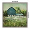 Amanti Art Blissful Country III (Barn) by Elizabeth Urquhart Framed Canvas Wall Art - 4 of 4