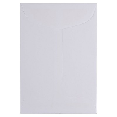 JAM Paper 1 Scarf Open End Catalog Envelopes 4.625 x 6.75 White 1623988