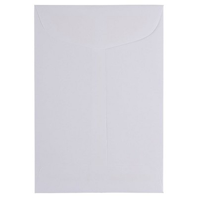 JAM Paper 1 Scarf Open End Catalog Envelopes 4.625 x 6.75 White 1623988