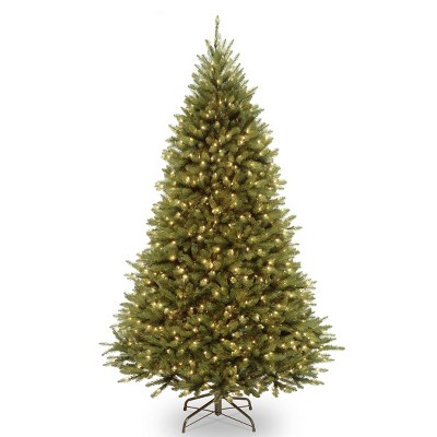 7.5ft National Christmas Tree Company Kingswood Fir Full Artificial Christmas Tree Dual Color LED