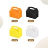 Unique Bargains Weddings Christmas Sturdy Structure Gift Wrap Box Favor Box with Handles 16 Pcs - 3 of 4