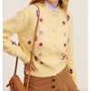 Women's Pop Floral Sweater Weaved Cardigan - Listicle - image 2 of 4