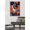 Trends International NFL Chicago Bears - D.J. Moore 24 Framed Wall Poster Prints - 2 of 4