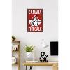 Trends International Canada Is Not For Sale Framed Wall Poster Prints - 2 of 4