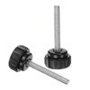 Unique Bargains Plastic Threaded Bolt Knurled Clamping Knob Thumb Screws 6 Pcs - 3 of 4