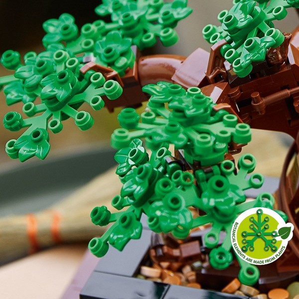 LEGO Icons Árbol Bonsái Set de Decoración para el Hogar 10281 6