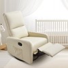 Recliner Chair for Living Room,Nursery Glider with High Back Massage Swivel - 4 of 4