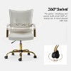 Patrizia Tufted Ergonomic office task chair High Back Executive Swivel Chair for Living Room and Office Room| ARTFUL LIVING DESIGN - 4 of 4