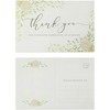 Pipilo Press 100-Pack Sympathy Thank You Postcards, Floral Notecards for Funerals (4 x 6 Inches) - 4 of 4