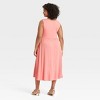 Women's Knit Ballet Midi Shift Dress - A New Day™ - 2 of 3